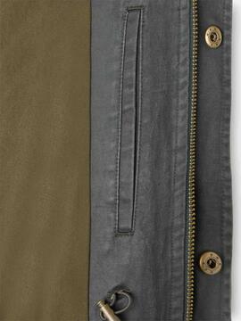 CHAQUETA BOLSILLOS VERDE