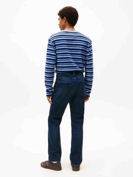 PANTALÓN VAQUERO RYAN SLIM STRAIGHT EI5162 DENIM BLUE BLACK
