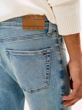 PANTALÓN VAQUERO SCANTON SLIM FIT BI0216 DENIM LIGHT