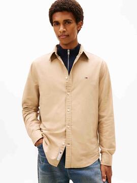 CAMISA DE OXFORD REGULAR FIT DARK DUNE CAMEL