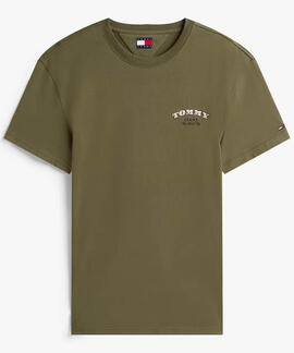CAMISETA REGULAR FIT DOLLAR STACK DARK GREENERY VERDE