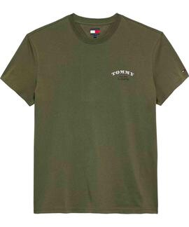 CAMISETA REGULAR FIT DOLLAR STACK DARK GREENERY VERDE