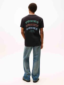 CAMISETA REGULAR FIT DOLLAR STACK BLACK NEGRO