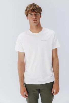 CAMISETA REMOS DESGASTADO BLANCO PURO