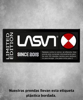 CAMISETA DE HOMBRE LASAL ROCK23 BLANCA