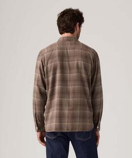 CAMISA DE FRANELA CLASSIC WORKER RELAXED FIT AMETRINE PLAID