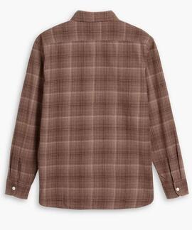 CAMISA DE FRANELA CLASSIC WORKER RELAXED FIT AMETRINE PLAID