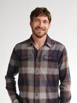 CAMISA DE CUADROS CASPER MUD TARTÁN MULTICOLOR