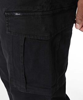 PANTALÓN BOLSO CARGO DEEP BLACK NEGRO