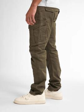 PANTALÓN BOLSO CARGO SHELLFRONT ARMY GREEN VERDE K