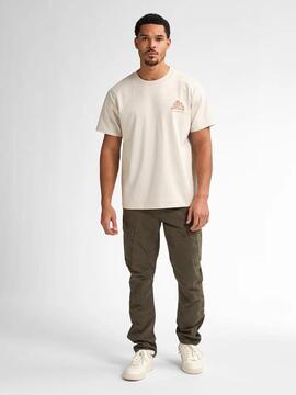 PANTALÓN BOLSO CARGO SHELLFRONT ARMY GREEN VERDE K