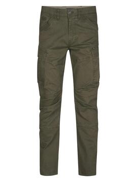 PANTALÓN BOLSO CARGO SHELLFRONT ARMY GREEN VERDE K