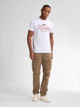 PANTALÓN BOLSO CARGO SHELLFRONT OAK CAMEL