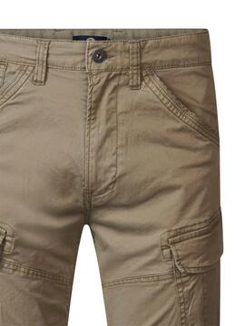 PANTALÓN BOLSO CARGO SHELLFRONT OAK CAMEL