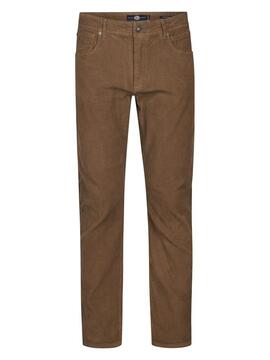 PANTALÓN DE PANA RUSSEL TAPERED FIT CHESTNUT CAMEL