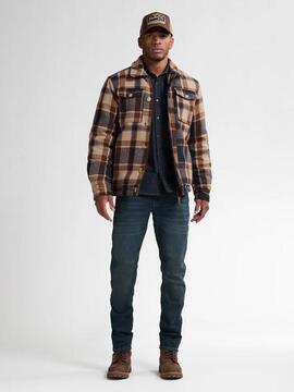 CHAQUETA TWILL MINNESOTA CHESTNUT MULTICOLOR