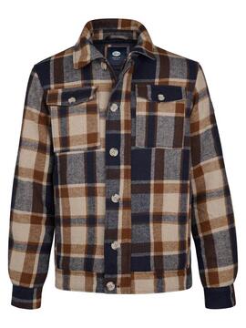 CHAQUETA TWILL MINNESOTA CHESTNUT MULTICOLOR