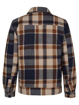 CHAQUETA TWILL MINNESOTA CHESTNUT MULTICOLOR