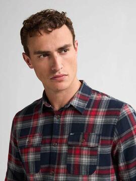 CAMISA DE CUADROS FOX RIVER BULLSEYE RED MULTICOLOR