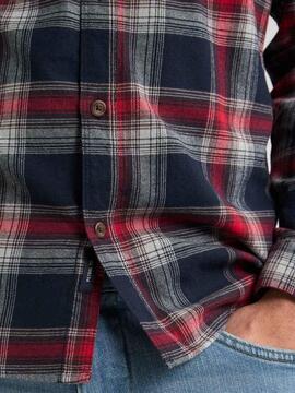 CAMISA DE CUADROS FOX RIVER BULLSEYE RED MULTICOLOR