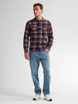 CAMISA DE CUADROS FOX RIVER BULLSEYE RED MULTICOLOR