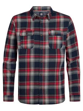 CAMISA DE CUADROS FOX RIVER BULLSEYE RED MULTICOLOR