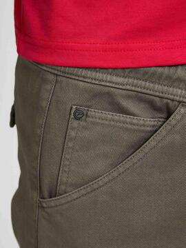 PANTALÓN JOGGER BOLSO CARGO MOSSY STONE VERDE KAKI