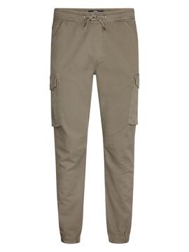 PANTALÓN JOGGER BOLSO CARGO MOSSY STONE VERDE KAKI