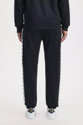 PANTALÓN DE CHÁNDAL CON CINTA DEPORTIVA TAPED TRACK PANT NEG