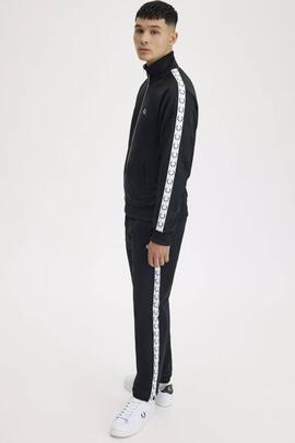 PANTALÓN DE CHÁNDAL CON CINTA DEPORTIVA TAPED TRACK PANT NEG
