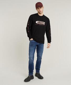 PANTALÓN VAQUERO G-STAR 3301 SLIM MEDIUM AGED