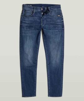 PANTALÓN VAQUERO G-STAR 3301 SLIM MEDIUM AGED