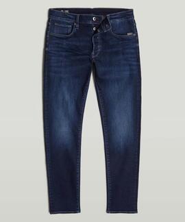 PANTALÓN VAQUERO G-STAR 3301 SLIM DARK AGED
