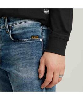 PANTALÓN VAQUERO G-STAR 3301 REGULAR TAPERED VINTAGE AZURE