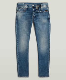 PANTALÓN VAQUERO G-STAR 3301 REGULAR TAPERED VINTAGE AZURE