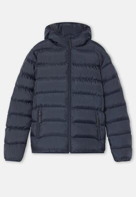 ABRIGO ACOLCHADO AZUL MARINO