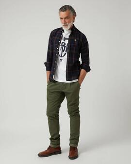 CAMISA MIDNIGHT SLIM FIT TARTÁN MULTICOLOR