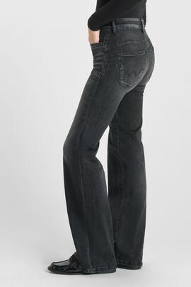 PANTALÓN VAQUERO PULP HIGH RISE FLARE HOOKS DENIM GREY W1573