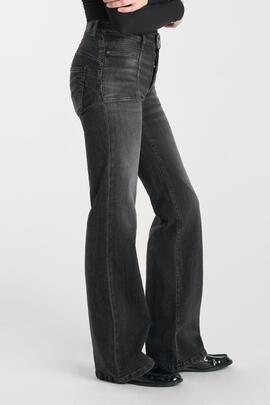PANTALÓN VAQUERO PULP HIGH RISE FLARE HOOKS DENIM GREY W1573