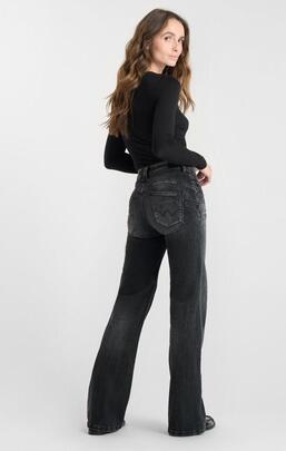 PANTALÓN VAQUERO PULP HIGH RISE FLARE HOOKS DENIM GREY W1573