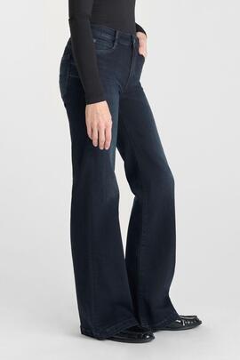 PANTALÓN VAQUERO PULP HIGH RISE FLARE MATTI DENIM BLUE BLACK
