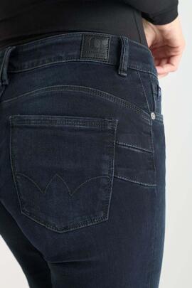 PANTALÓN VAQUERO PULP HIGH RISE FLARE MATTI DENIM BLUE BLACK