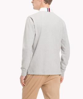 ICONIC RUGBY REGULAR FIT CLOUD HTR