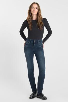 PANTALÓN VAQUERO PULP HIGH RISE SLIM EVY BLUE BLACK W2192