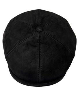 GORRA BEIRETS OXFORD BEVERLY PIEL COLOR NEGRO