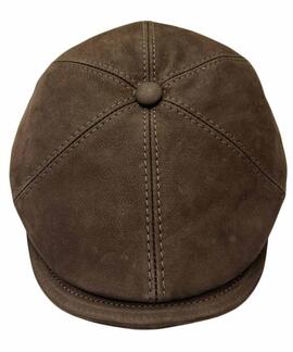 GORRA BEIRETS OXFORD BEVERLY PIEL COLOR MARRÓN