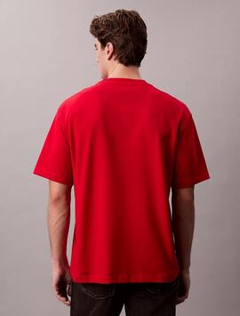 CAMISETA CK MONOLOGO TRICOLOR RELAXED FIT ADRENALINE RUSH RO