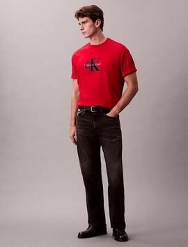 CAMISETA CK MONOLOGO TRICOLOR RELAXED FIT ADRENALINE RUSH RO