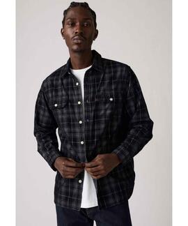 SOBRECAMISA JACKSON WORKER RELAXED FIT HUXLEY PLAI