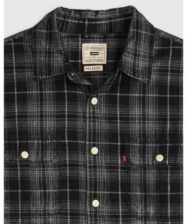SOBRECAMISA JACKSON WORKER RELAXED FIT HUXLEY PLAI
